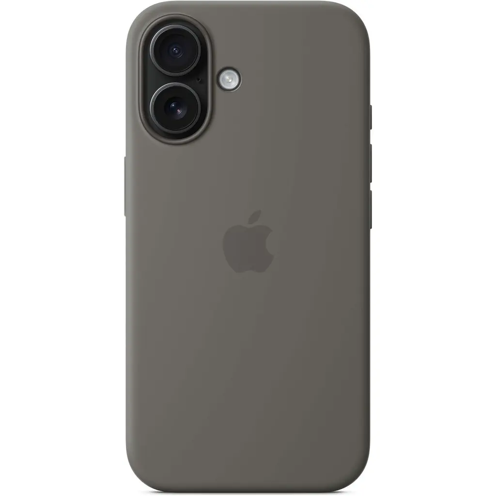Чохол Apple Silicone Case with MagSafe для iPhone 16 Stone Gray (MYY33ZM/A) [116206] - фото 5