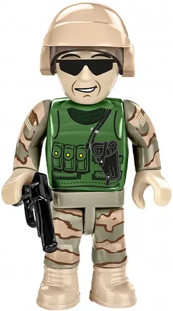 Конструктор Cobi Танк M1A2 Abrams, масштаб 1:35, 975 деталей (COBI-2622) - фото 8