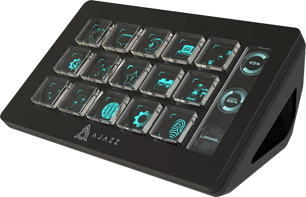 Контролер для стримінгу Ajazz AKP153E USB Black (AKP153E-B) - фото 3