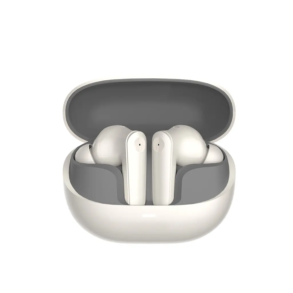 Навушники ColorWay Slim TWS-1 Earbuds Long Life Beige (CW-TWS1BE) - фото 3