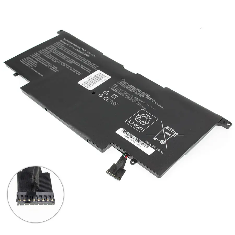 Акумулятор Asus C21-UX31 (Zenbook UX31, UX31A, UX31E) 7.4V 6840 mAh Black - фото 2