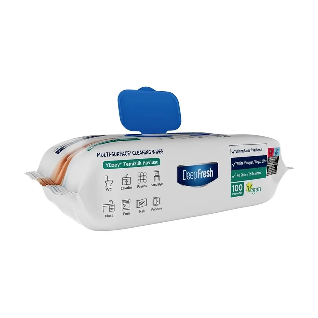 Серветки для прибирання Deep Fresh Soap Вологі 100 шт. (8681554625349) - фото 3