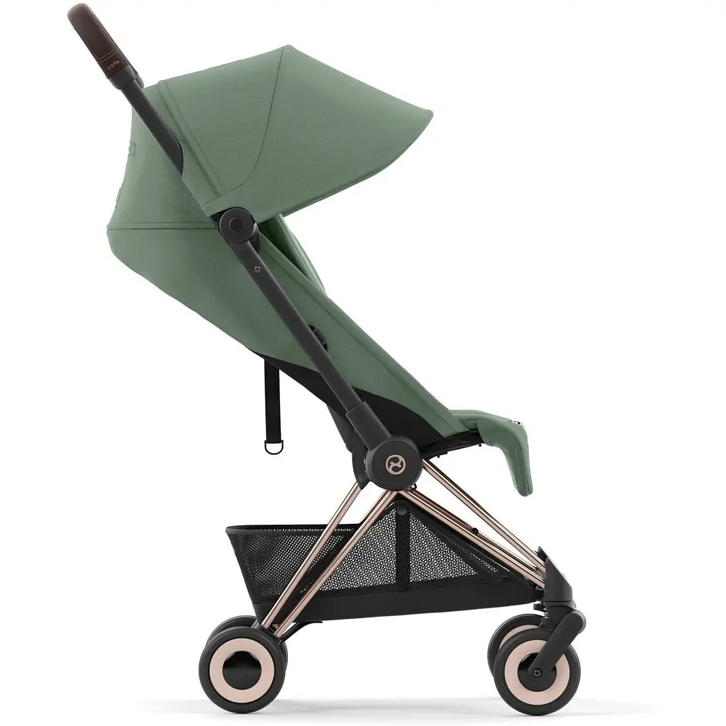 Коляска прогулочная Cybex Coya Rosegold Leaf Green (522004285) - фото 6
