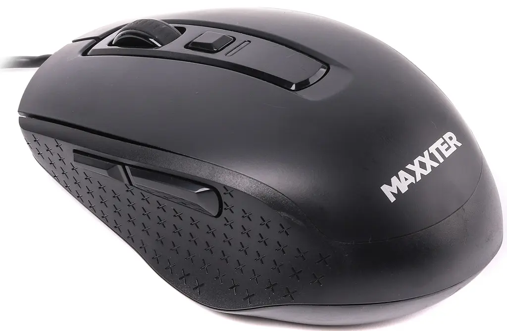 Миша Maxxter Mc-335 USB Black - фото 3