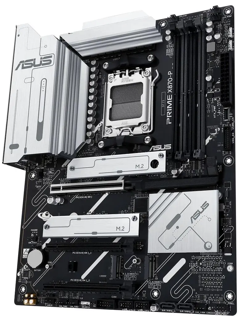 Материнська плата ASUS PRIME X870-P (PRIME X870-P) (Socket AM5, AMD X870, ATX) - фото 3
