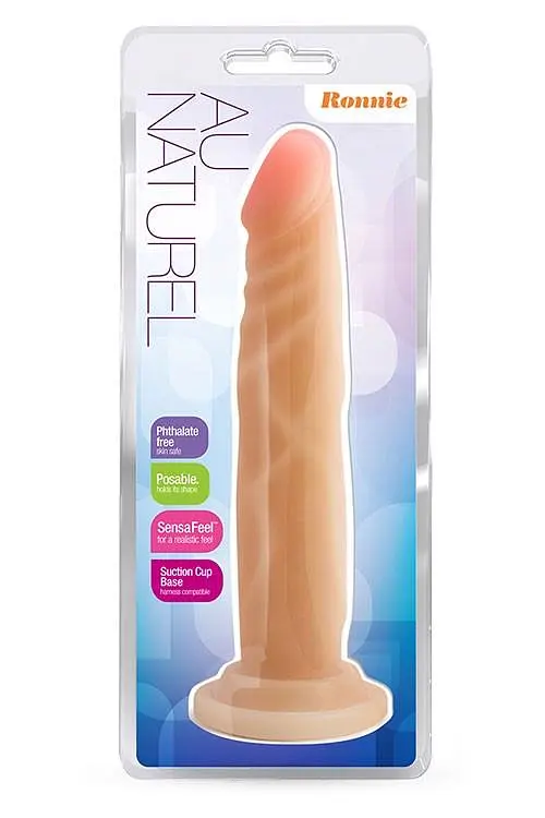 Фалоімітатор Au Naturel Ronnie 7.5" 19 см тілесний - фото 2