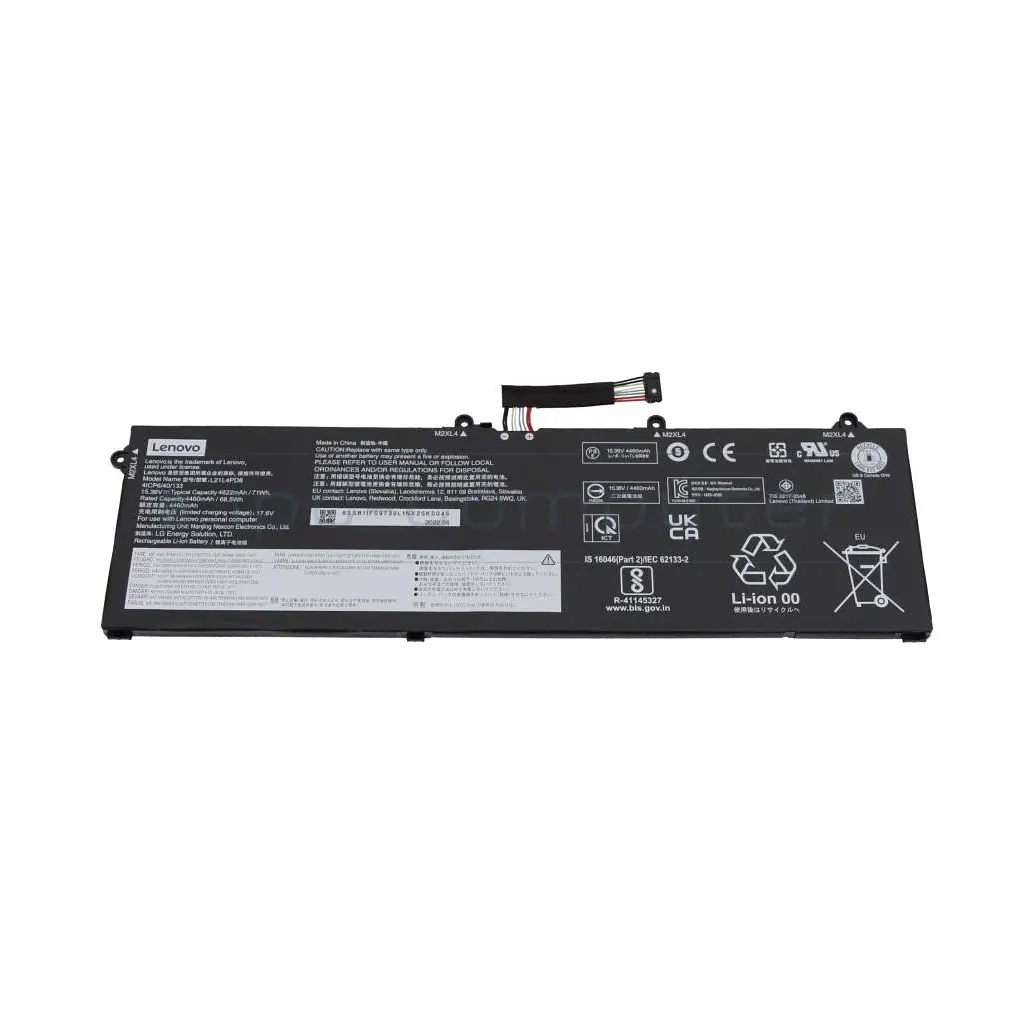 Акумулятор до ноутбука Lenovo ThinkBook 16 G4 L21C3PD7, 57Wh (4948mAh), 3cell, 11.52V, Li-Pol (A71133)