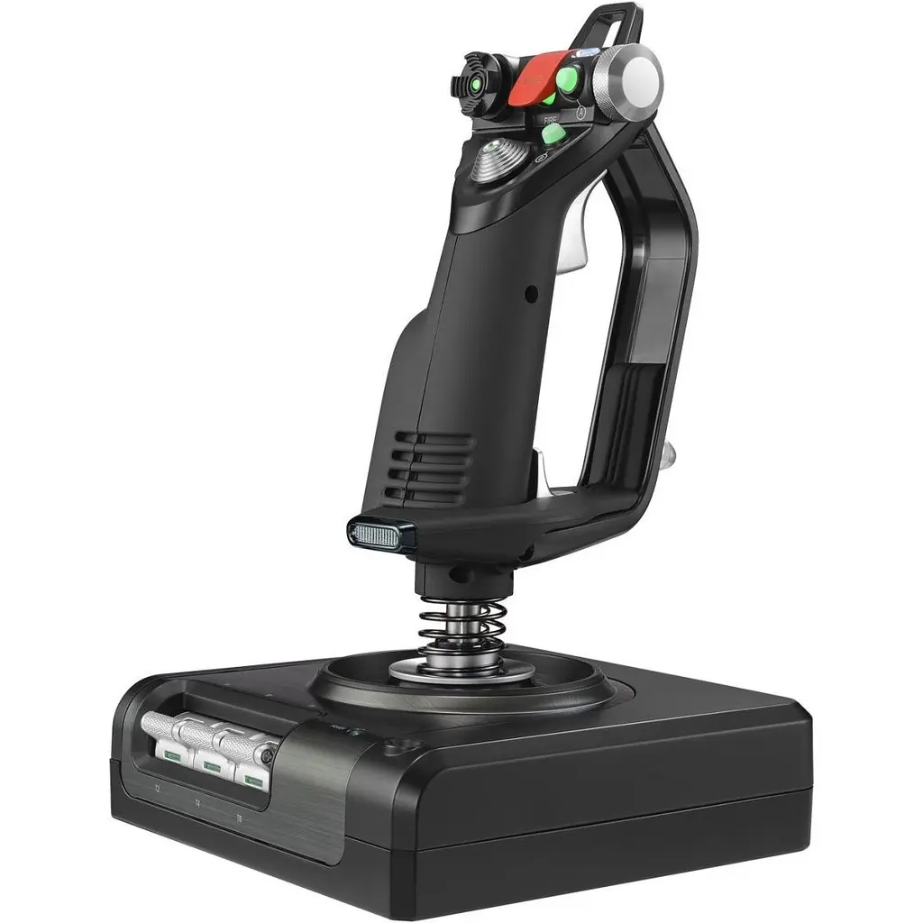 Джойстик із важелем керування двигуном Logitech G Saitek X52 Pro для PC (945-000003) [107822] - фото 5