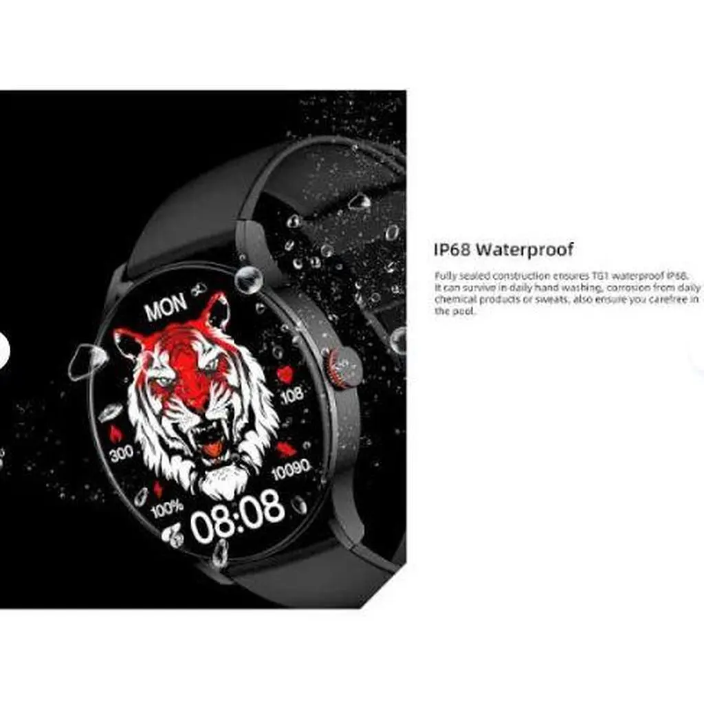 Умные часы imilab imiki TG1 Magnetic Strap черные - фото 5