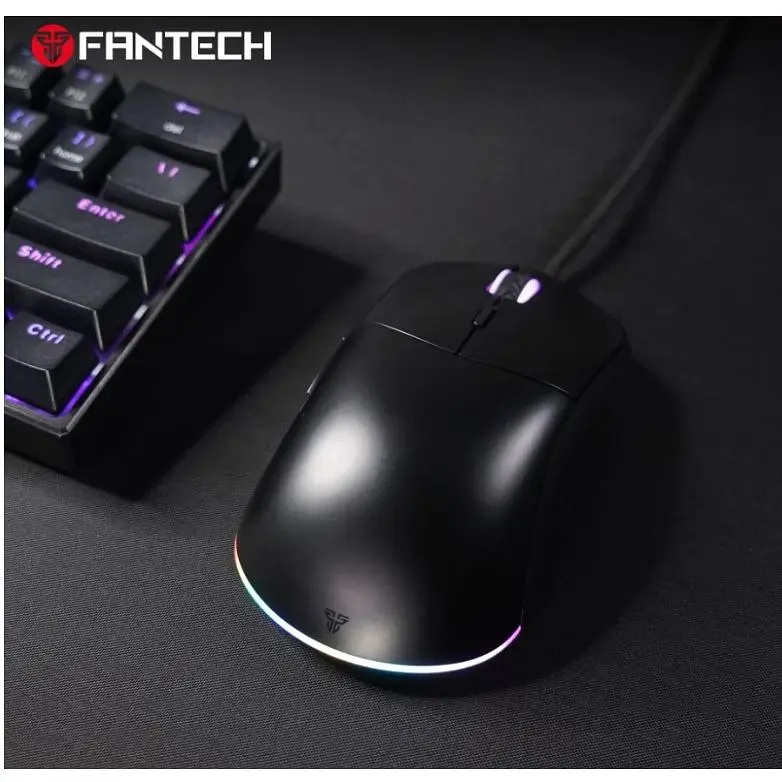 Игровая мышь Fantech UX-3 V2 HELIOS PixArt 3389, 400IPS, 50G, 1600DPI Black - фото 9