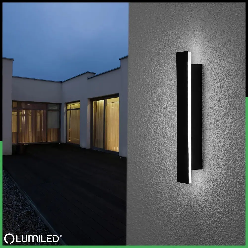 Світлодіодний фасадний світильник Lumiled Pelio 30 см - фото 6