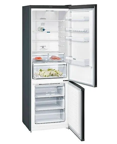 Холодильник Siemens KG49NXX306 203х67х70см 2 двери холодильное отделение 330 л морозильное отделение 105 л A++ NF Черный нержавіюча сталь (KG49NXX306) - фото 2