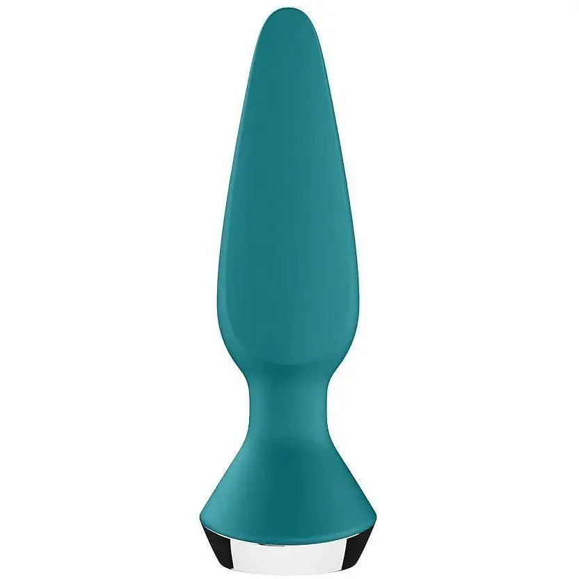 Анальная смарт-вибропробка Satisfyer Plug-ilicious 1 Зеленая - фото 5