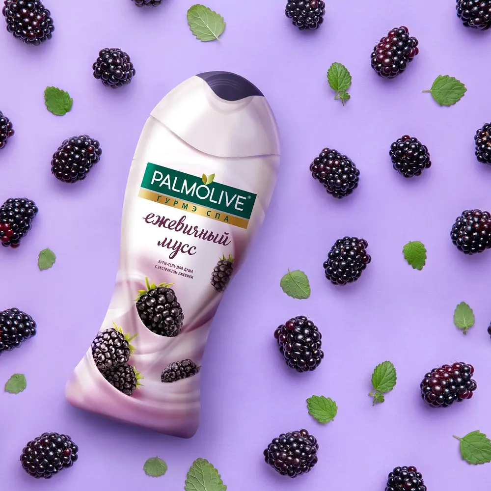 Гель для душу Palmolive Gourmet Spa Ожиновий Мус, 250 мл - фото 7