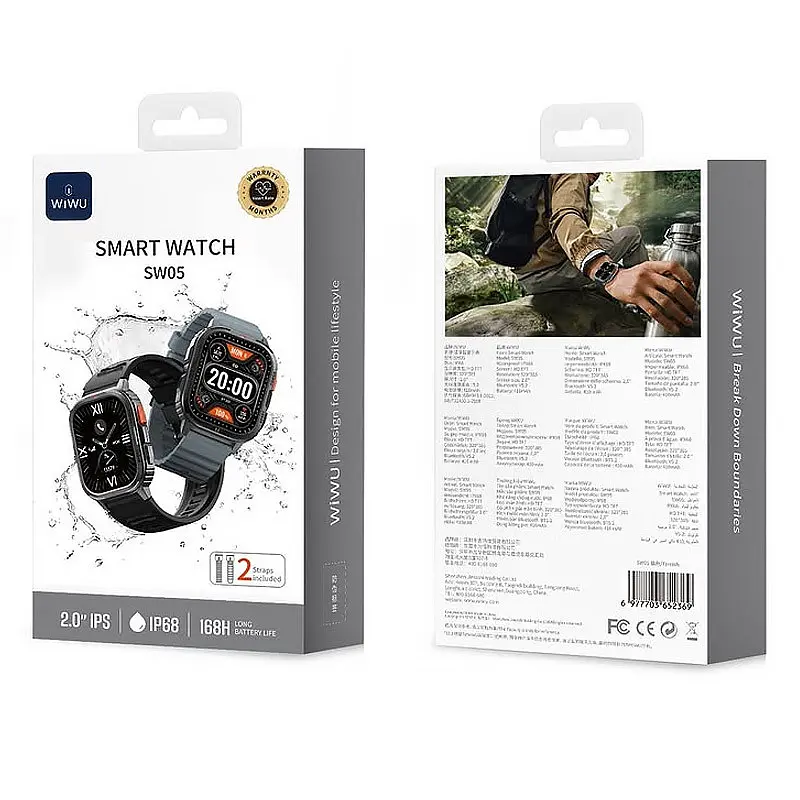 Смарт-годинник WIWU Smart Watch SW05 Tarnish - фото 6