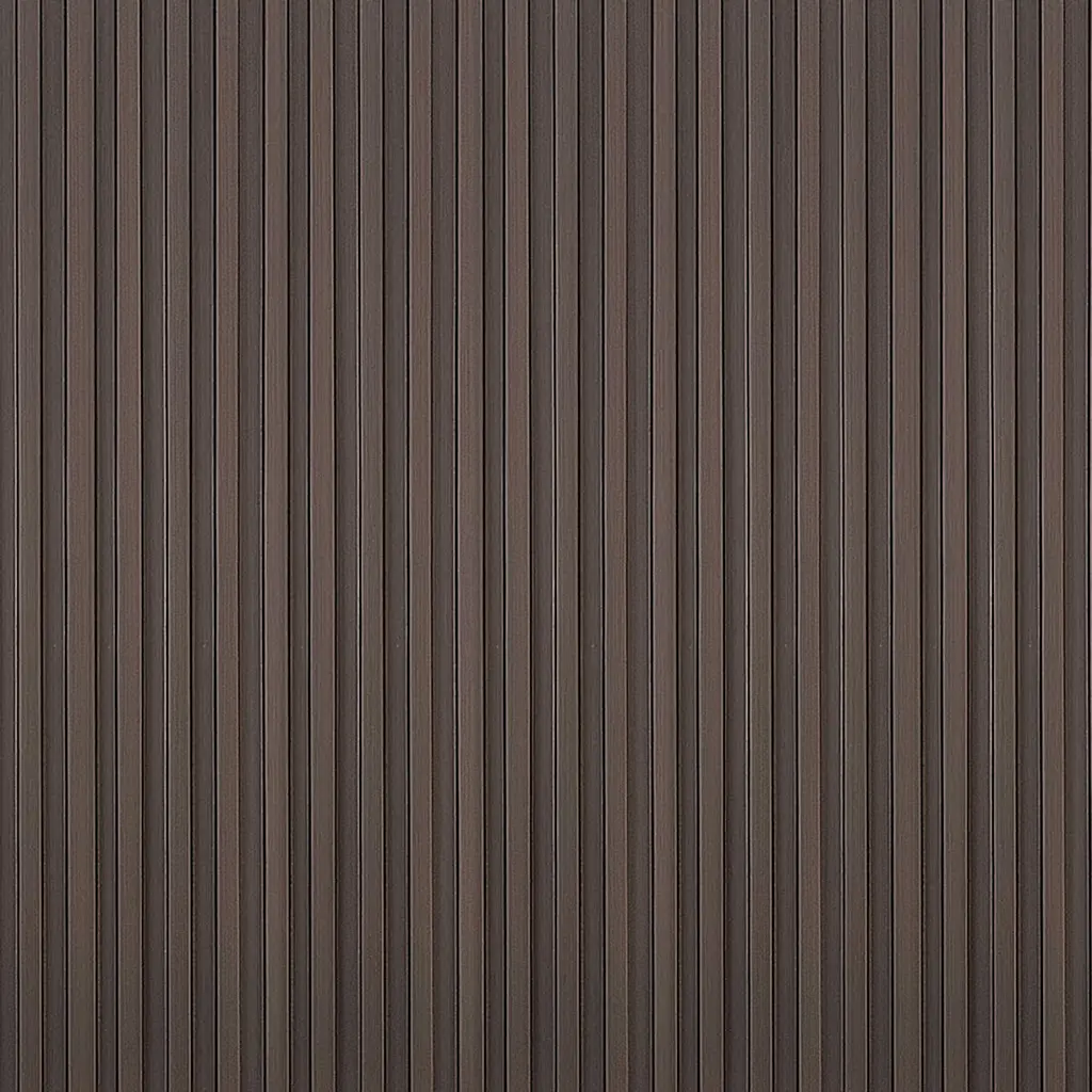 Декоративна стінова рейка Sticker Wall  160x23x3000мм (D) SW-00001535 Темно-коричнева - фото 6