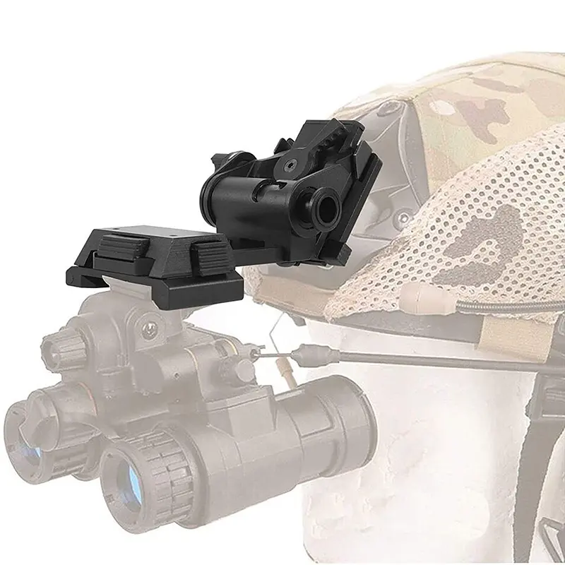NVG кріплення для ПНБ з DOVETAIL інтерфейсом "Ластівчин хвіст" для NV8000, NV8160, PVS-15/18/21/31 Wilcox L4G24, чорний (100981) - фото 5