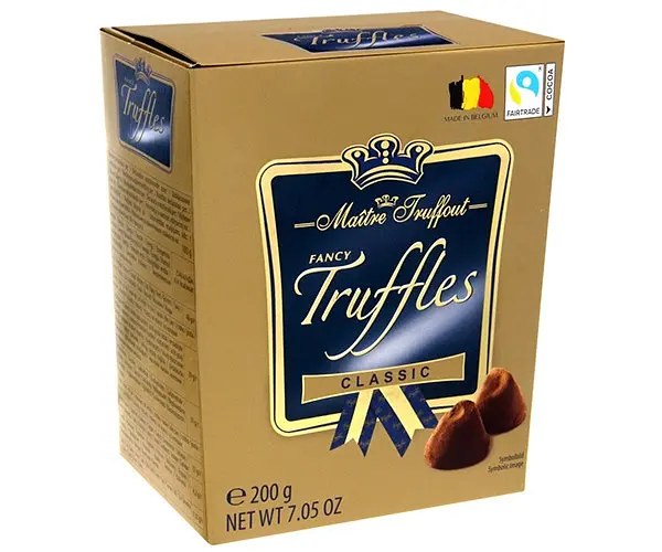 Трюфельні цукерки Maitre Truffout Fancy Truffles Сlassic 200г.
