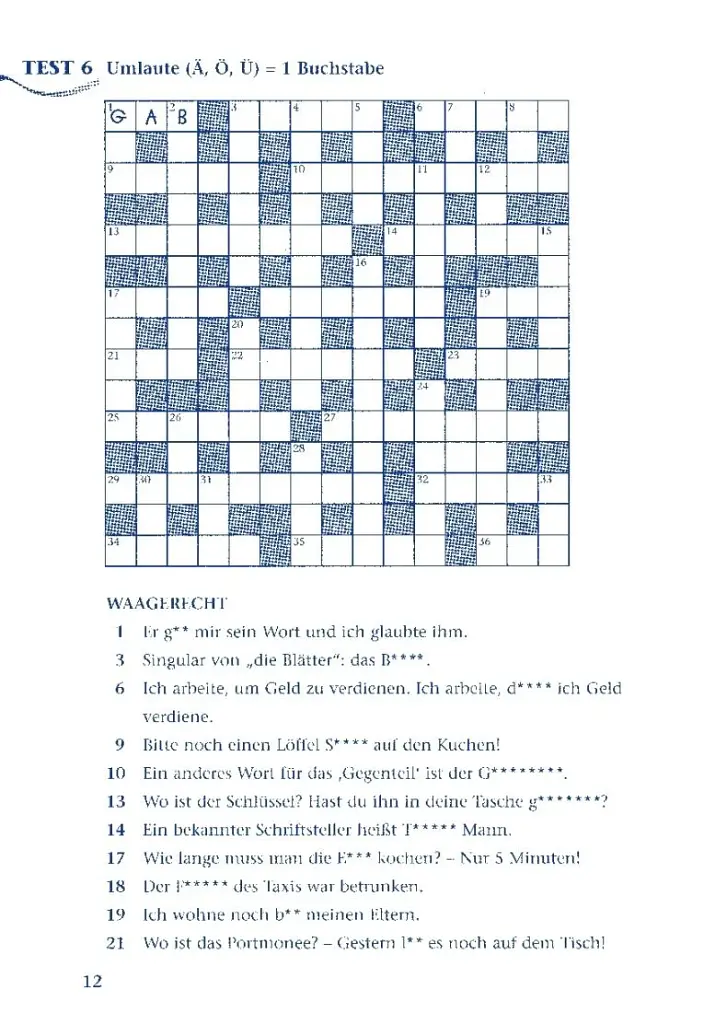 Leichte Tests Deutsch als Fremdsprache - фото 6