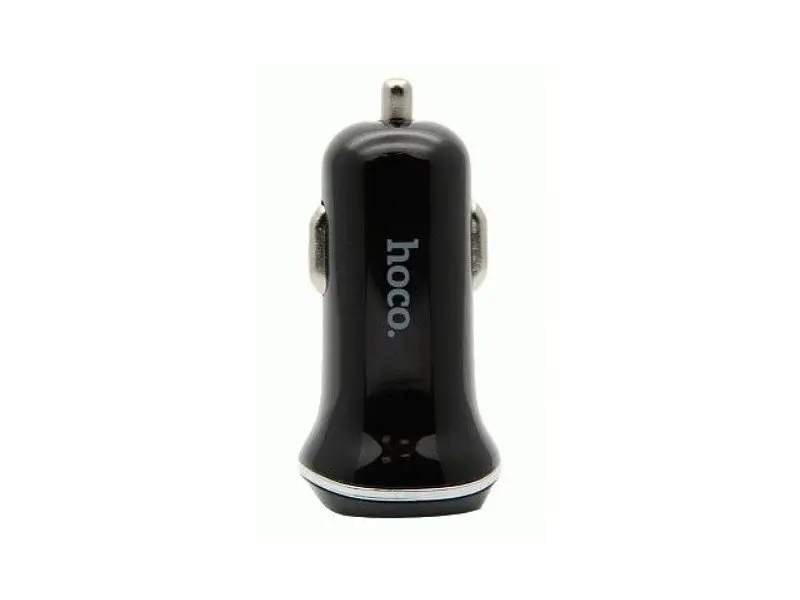 Автомобільний зарядний пристрій Hoco Z1 2.1 A Black