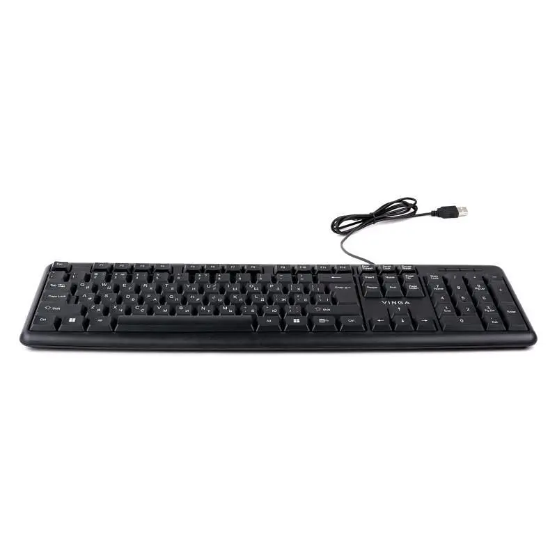 Клавіатура Vinga KB110BK black - фото 4