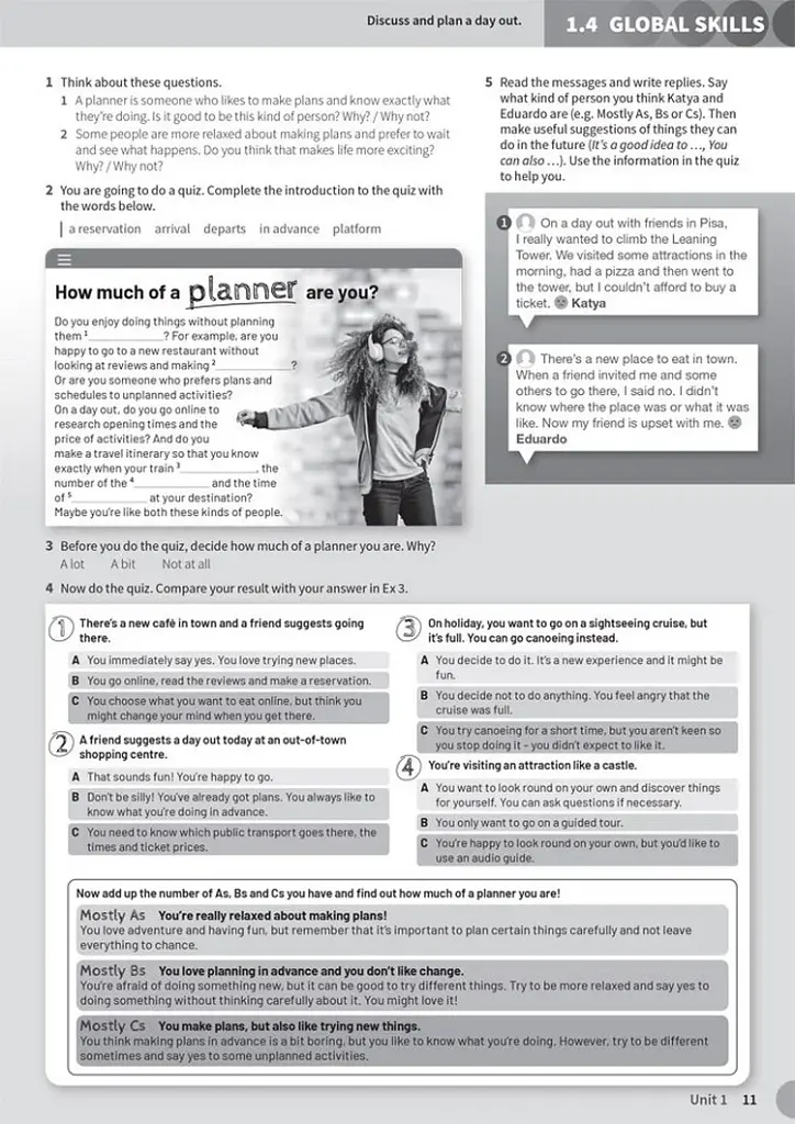 Life Vision Pre-Intermediate A2-B1 Workbook with Online Practice (Edition for Ukraine) - фото 5