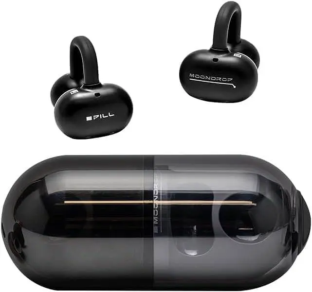 Навушники Moondrop Pill Black-бездротові ENC, Bluetooth 6.0 - фото 3