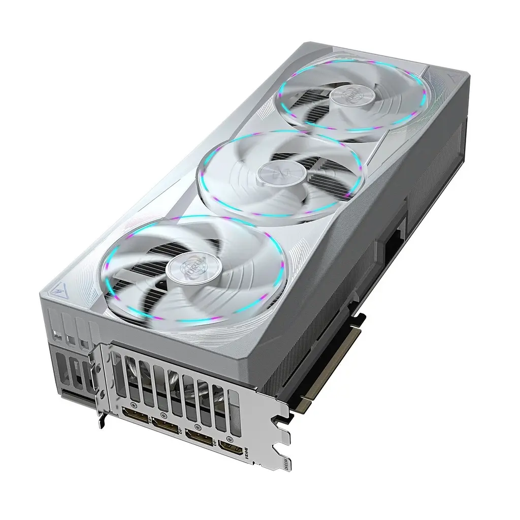 Відеокарта GF RTX 5090 32GB GDDR7 Aorus Master Ice Gigabyte (GV-N5090AORUSM ICE-32GD) - фото 6
