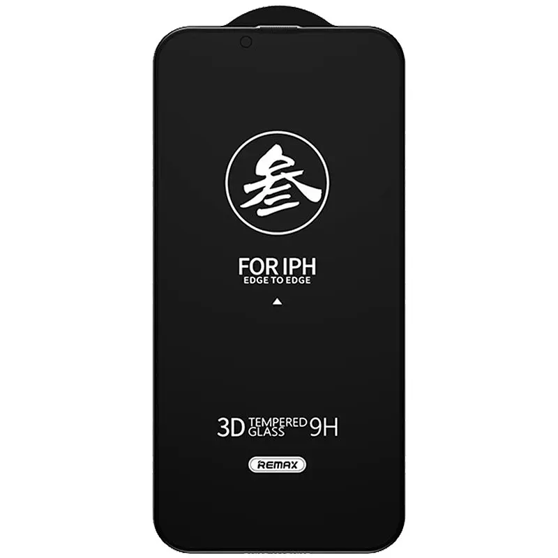 Захисне скло 3D Privacy (GL-27) для Apple iPhone 14 Pro (6.1") Чорний Remax teh0031882 - фото 2