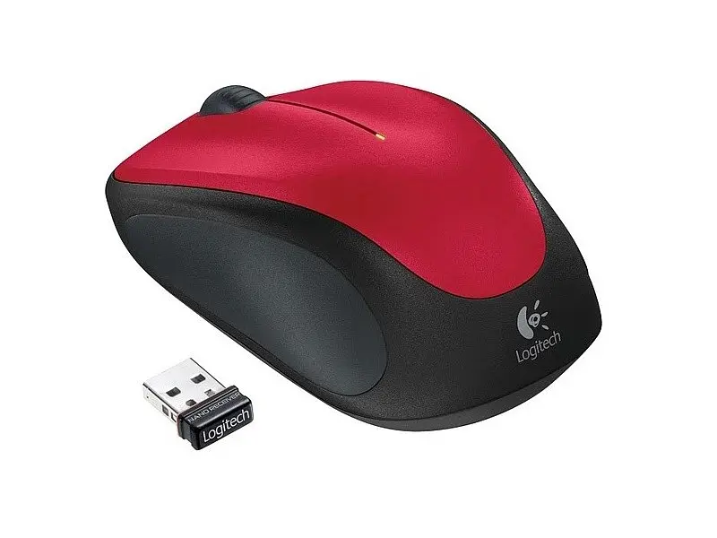 Миша Logitech M235 Wireless Mouse Red (910-002496) - фото 2