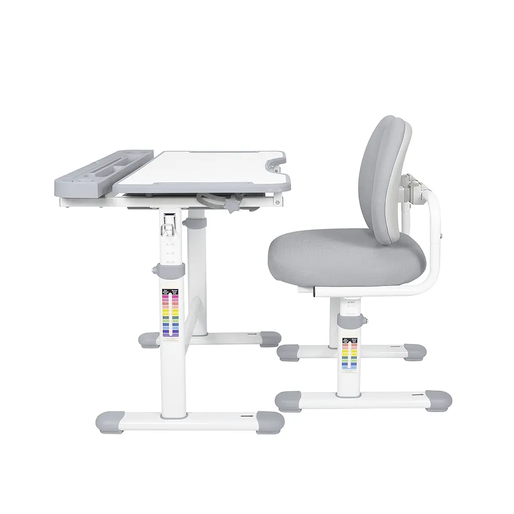 Парта зі стільцем FunDesk Vivo Grey (221892) - фото 8