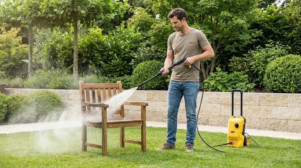 2E Мінімійка високого тиску AquaClean 140, 1800Вт, 140бар, 480л/рік, шланг 6м, 6.06кг - фото 4