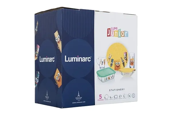 Набір дитячого посуду Luminarc Stationery, 5 предметів (P7866) - фото 9