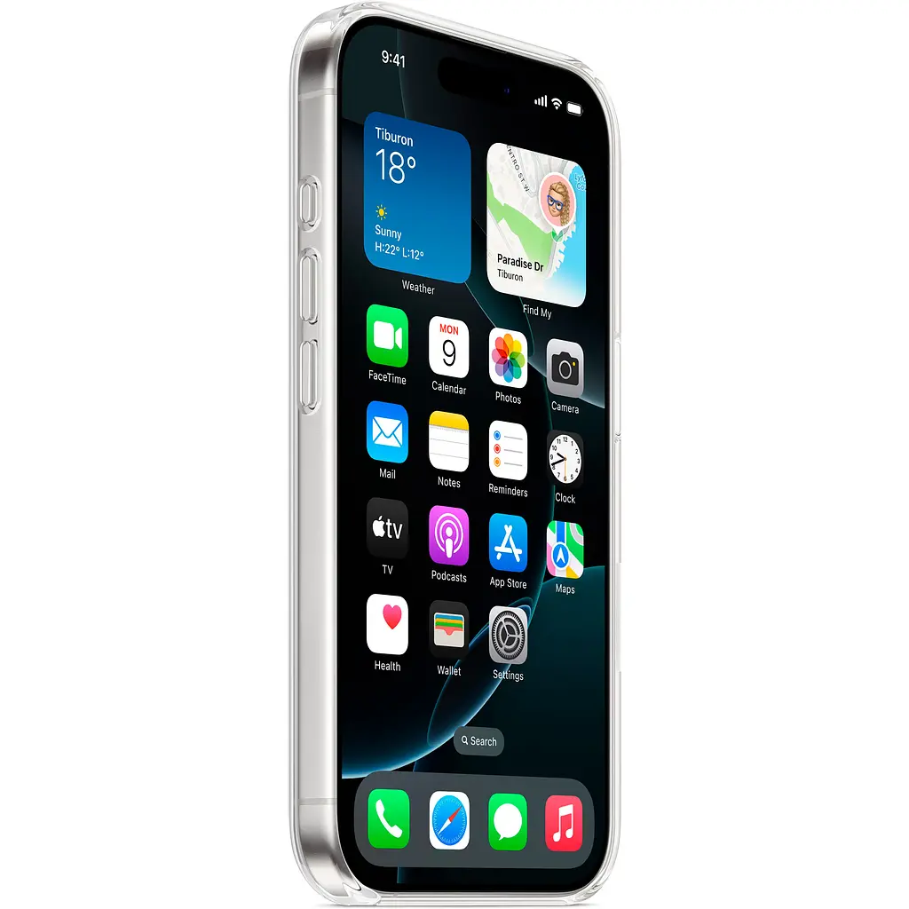 Чохол Clear Case with MagSafe для Apple iPhone 16 Pro Transparent AAA [115936] - фото 2