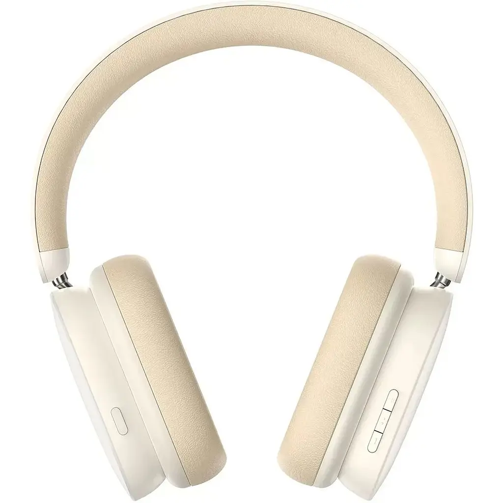 Навушники Baseus Bowie H1 Noise-Cancelling Wireless Headphones NGTW230002 Rice White - фото 3