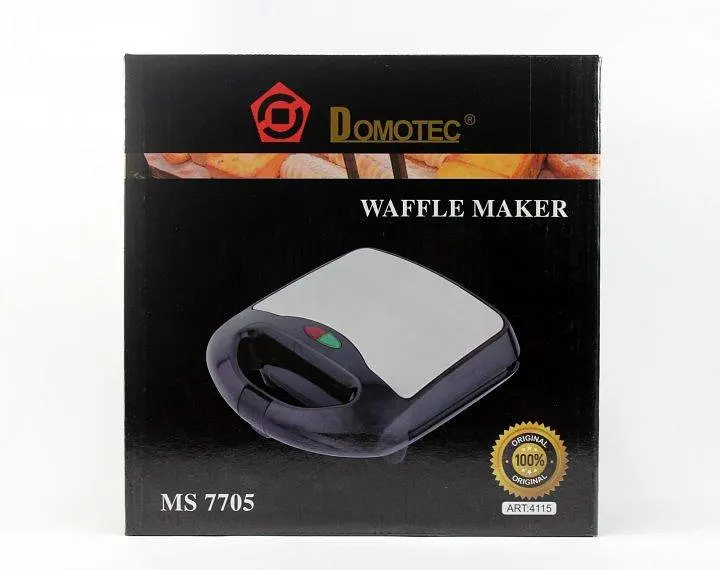Вафельниця Domotec MS 7705 для створення пишних вафель вдома - фото 4