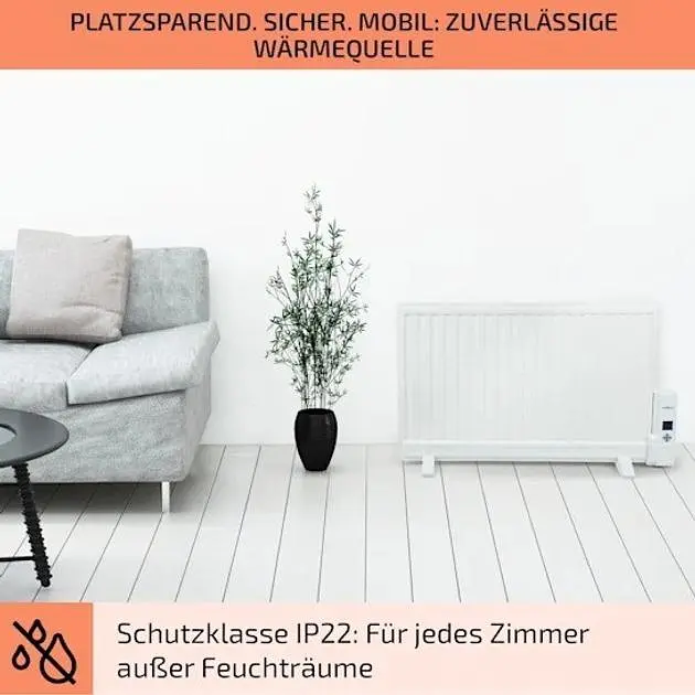 Масляный обогреватель OneConcept Wallander 800W (10033100) - фото 6