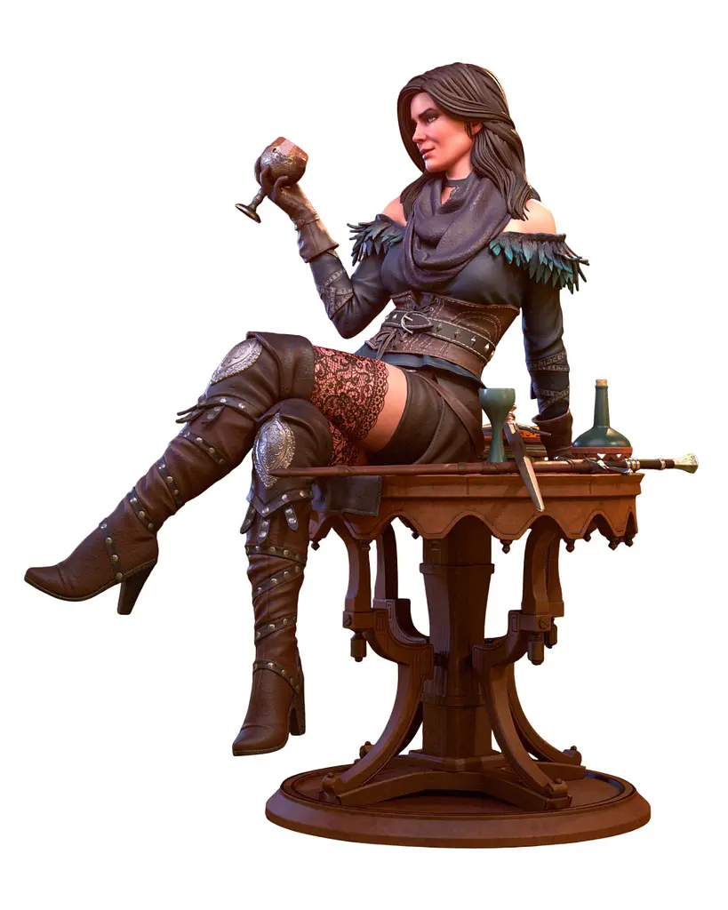 Фігурка 3D Magicca Відьмак Єнніфер The Witcher Yennefer 20 см 3DM TW Y 20 - фото 2