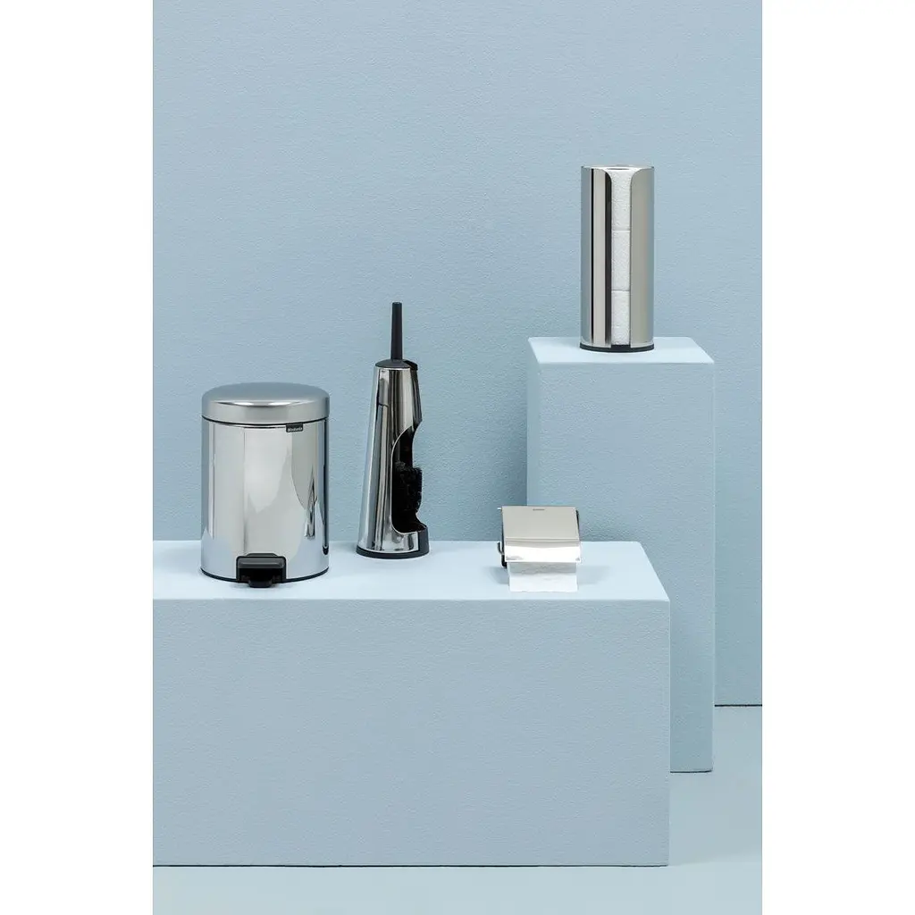 Ведро для мусора Brabantia Pedal Bin полированная сталь 5 л (112621) - фото 6