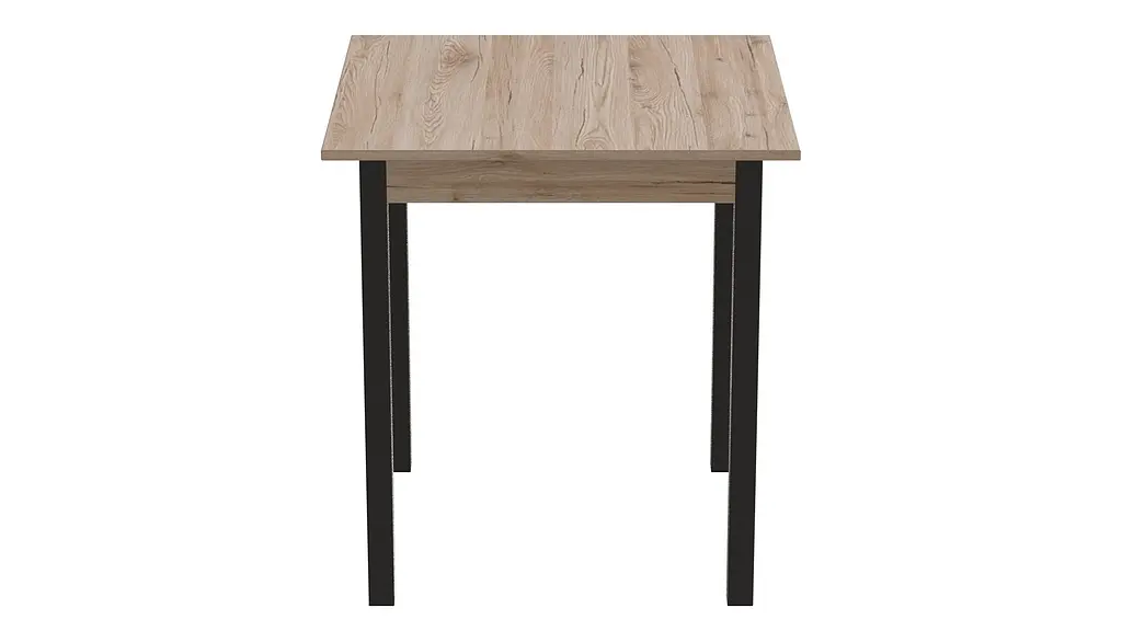 Стіл кухонний Ferrum-decor Агата 75x80x80 Чорний ДСП Сан-Марино 16мм (FRD-105637) - фото 4