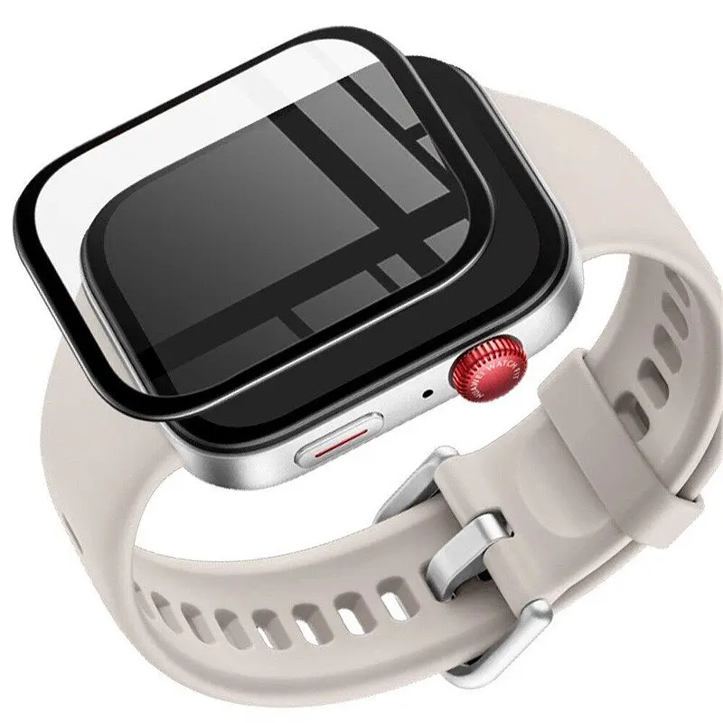 Полимерная пленка 3D Epik (full glue) (тех.пак) для Xiaomi Redmi Watch 5 Черный - фото 2