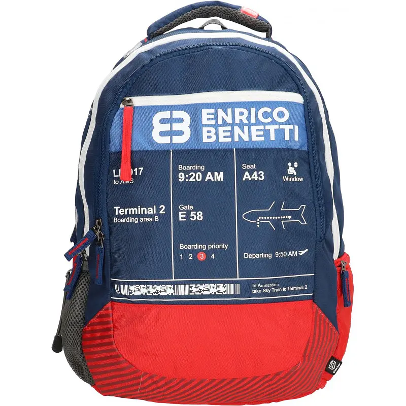 Рюкзак для ноутбука Enrico Benetti Wellington Eb47193 Navy (Eb47193 002) - фото 2