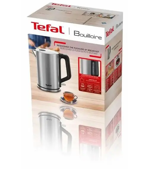 Електрочайник Tefal Bronx Electric KI513D10 1.7 л нержавіюча сталь - фото 14