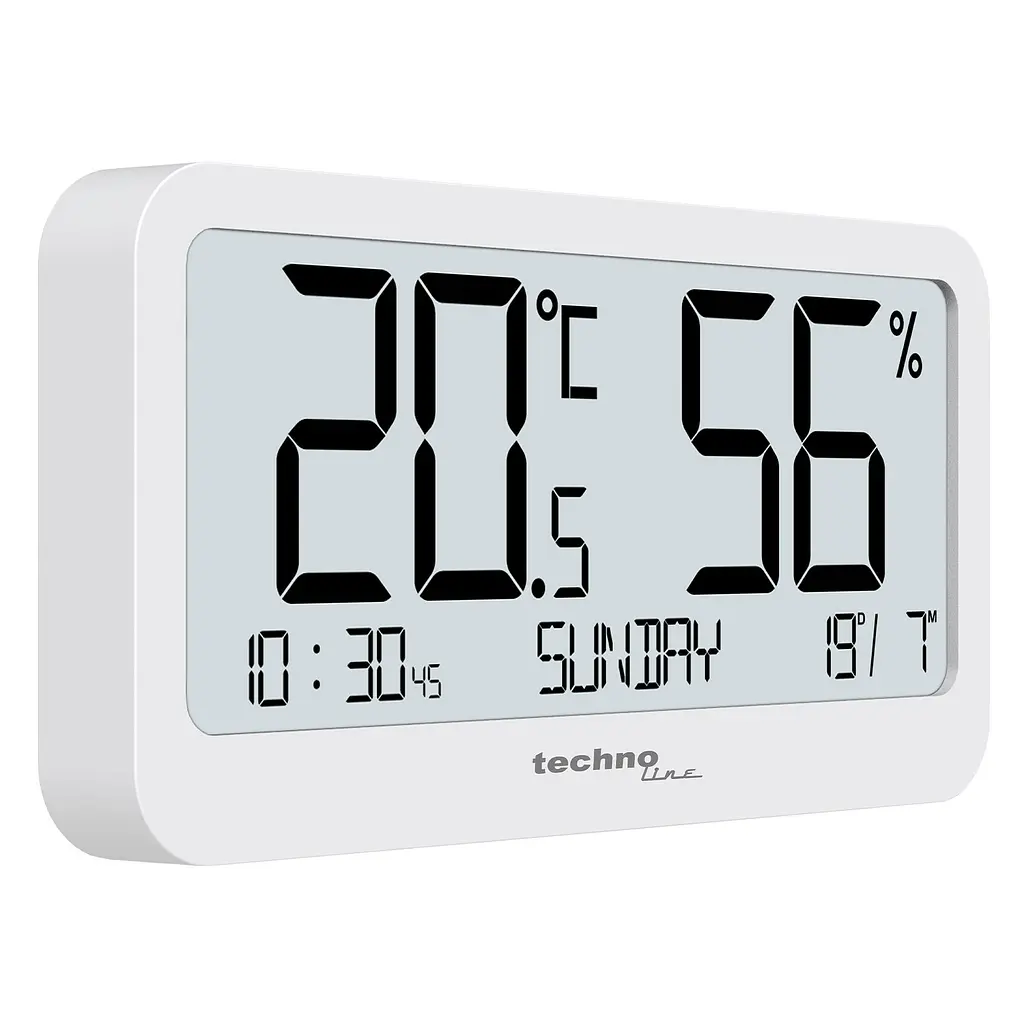 Термогігрометр Technoline WS9455 White (WS9455), Білий - фото 3