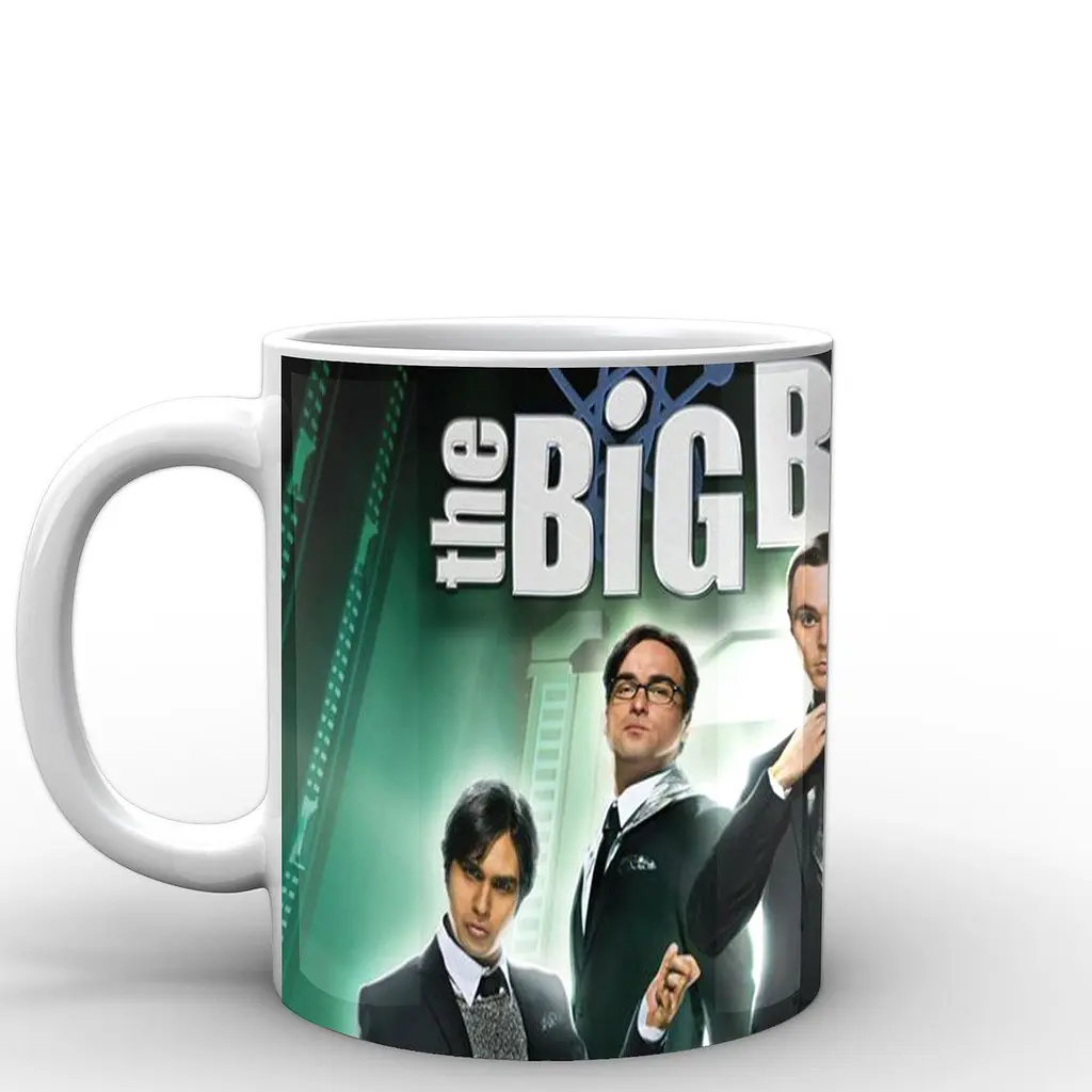 Кружка GeekLand Теория большого взрыва The Big Bang Theory постер BB.002.32 330 мл белая - фото 2