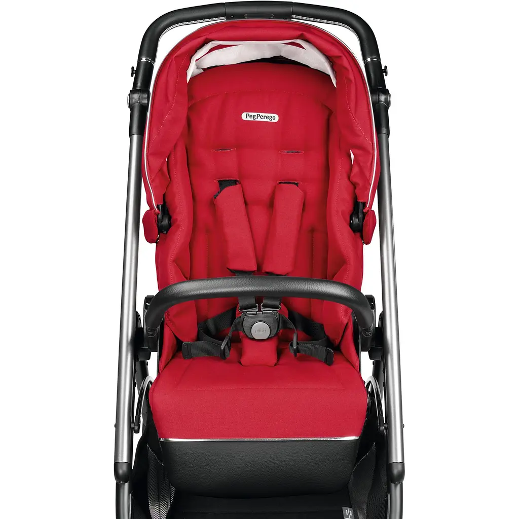 Прогулянкова коляска Peg-Perego Veloce Red Shine, червона (IP26000000MU49) - фото 4