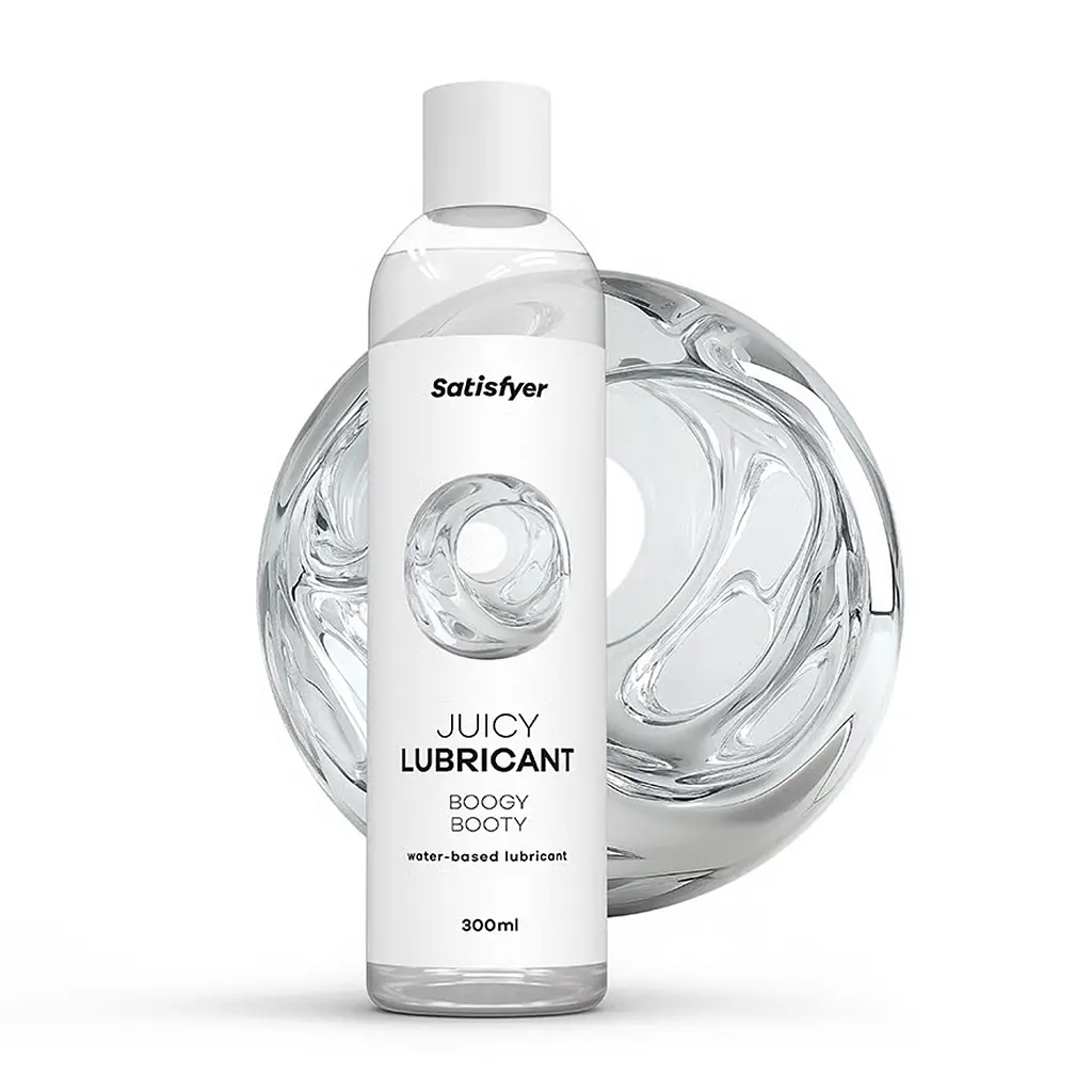 Анальна змазка на водній основі Satisfyer Juicy Lubricant Boogy Booty water based 300 мл - фото 2