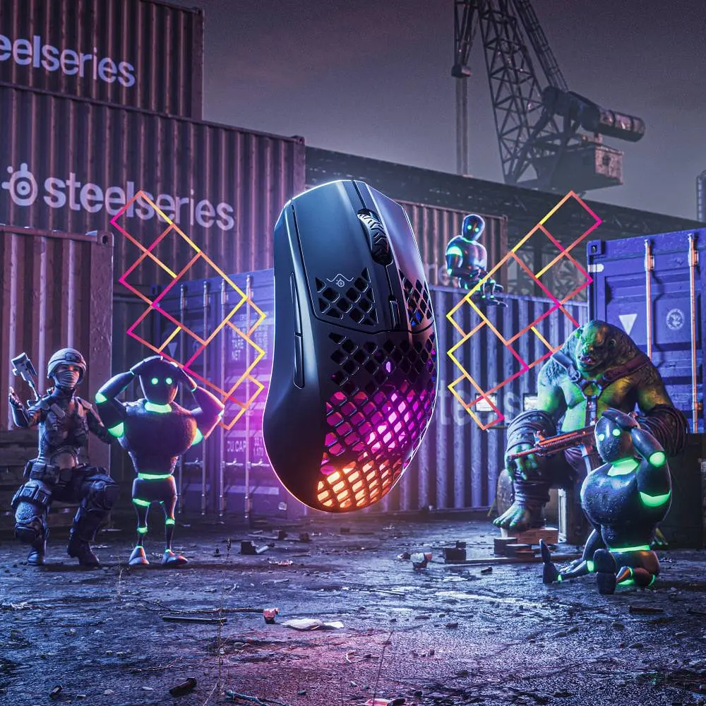 Мышь SteelSeries Aerox 3 Wireless Onyx (62612) - фото 8