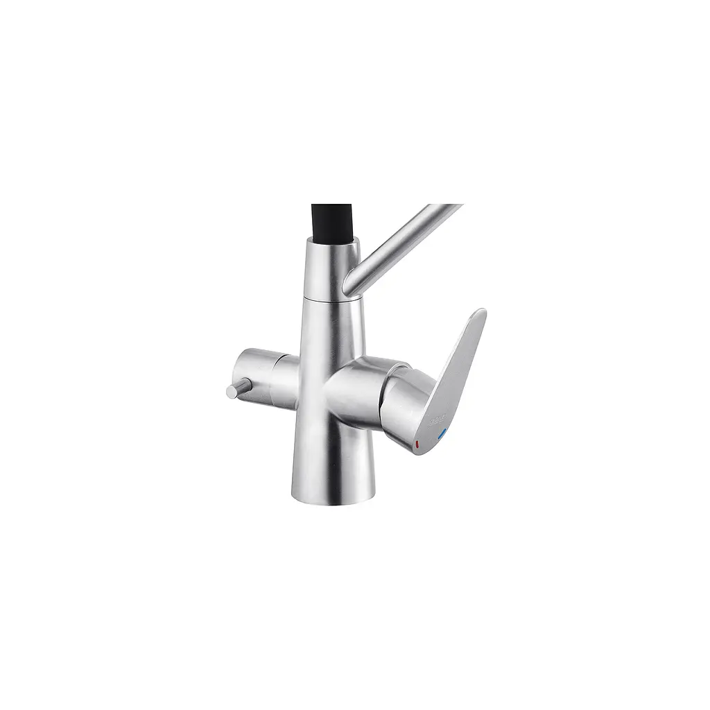 Смеситель для кухни Kroner KRM Edelstahl Klassisch - ESG03817BLK (CV027936) - фото 3