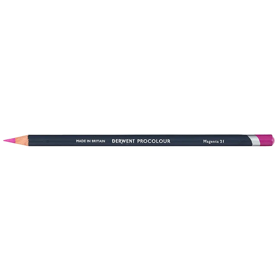 Олівець кольоровий Procolour (21) Маджента Derwent (5028252513050) - фото 2